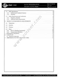 DPS050300U-P5P-TK Datasheet Page 2