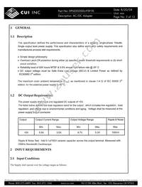 DPS050300U-P5P-TK Datasheet Page 3