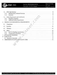 DPS050400U-P5P-TK Datasheet Page 2