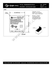 DPS060200UPS-P5P-SZ Datasheet Page 2