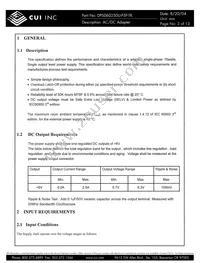 DPS060250U-P5P-TK Datasheet Page 3