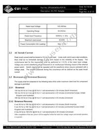 DPS060400U-P5P-TK Datasheet Page 4