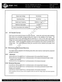 DPS090167U-P5P-TK Datasheet Page 4