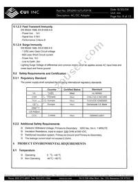 DPS090167U-P5P-TK Datasheet Page 9