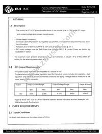 DPS090275U-P5P-TK Datasheet Page 3