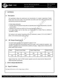 DPS120125U-P5P-TK Datasheet Page 3