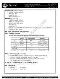 DPS120125U-P5P-TK Datasheet Page 9