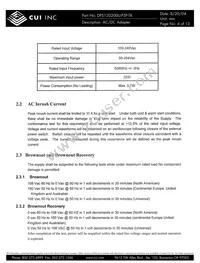 DPS120200U-P5P-TK Datasheet Page 4