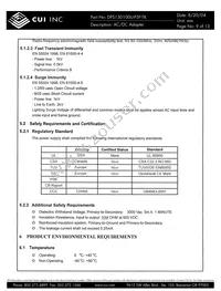 DPS150100U-P5P-TK Datasheet Page 9