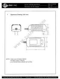 DPS240100U-P5P-TK Datasheet Page 11