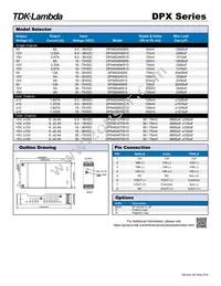 DPX4012T0515 Datasheet Page 2