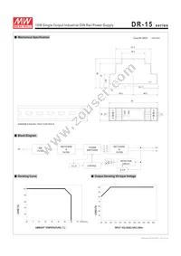 DR-15-12 Datasheet Page 2