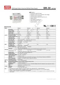 DR-30-24 Datasheet Cover