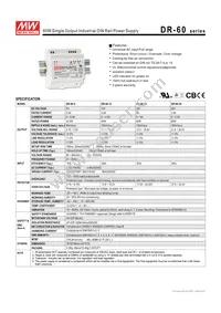 DR-60-24 Datasheet Cover