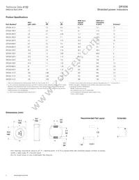 DR1030-820-R Datasheet Page 2