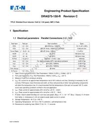 DRAQ75-150-R Datasheet Cover