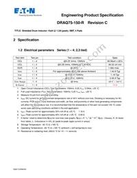 DRAQ75-150-R Datasheet Page 2