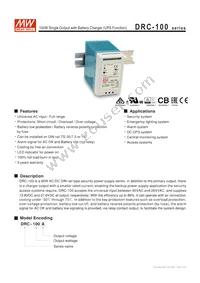 DRC-100A Datasheet Cover