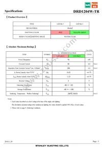 DRD1204W-TR Datasheet Page 3