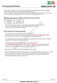 DRD1204W-TR Datasheet Page 12