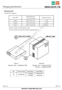 DRD1204W-TR Datasheet Page 14