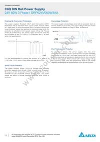 DRP024V060W3AA Datasheet Page 11