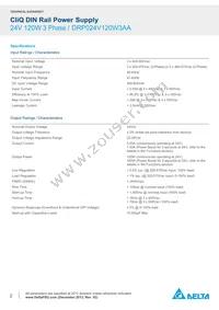 DRP024V120W3AA Datasheet Page 2