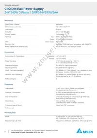 DRP024V240W3AA Datasheet Page 3