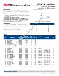 DRQ-12/42-D48NKA-C Datasheet Page 16