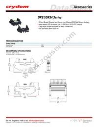 DRS4 Datasheet Cover