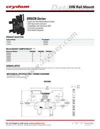 DRSCN30 Datasheet Cover