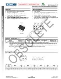 DRTR5V0U4TS-7 Datasheet Cover