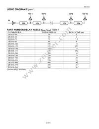 DS1010S-50+T&R Datasheet Page 2