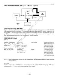 DS1020S-50+T Datasheet Page 5