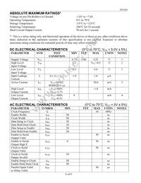 DS1020S-50+T Datasheet Page 6