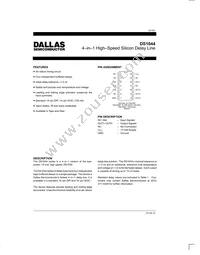DS1044R-10+T&R Datasheet Cover