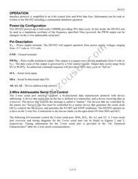 DS1052Z-100+ Datasheet Page 2