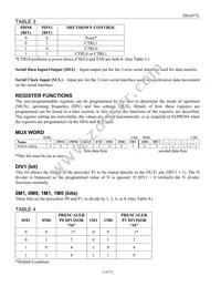 DS1077LU-66+T Datasheet Page 5