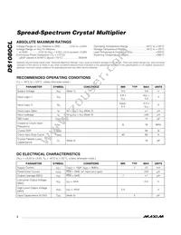 DS1080CLU+T Datasheet Page 2