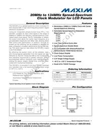 DS1081LE+T Datasheet Cover