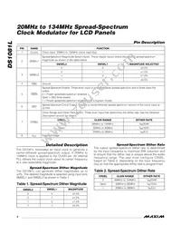 DS1081LE+T Datasheet Page 4