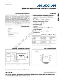 DS1086HU-C01+ Datasheet Cover