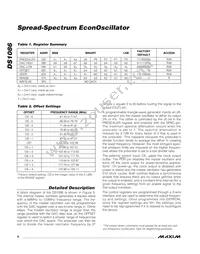 DS1086HU-C01+ Datasheet Page 8