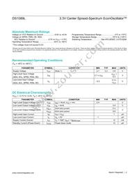 DS1089LU-22F+T Datasheet Page 2