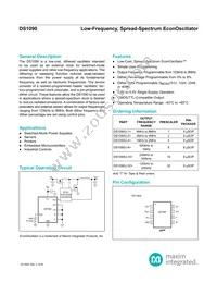 DS1090U-8/V+T Datasheet Cover
