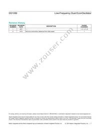 DS1099U-FA/V+ Datasheet Page 7