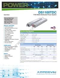 DS1100TDC-3-001 Datasheet Cover