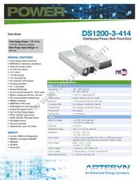 DS1200-3-003 Datasheet Cover