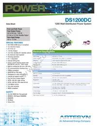 DS1200DC-3-002 Datasheet Cover