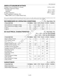 DS1220AB-150IND Datasheet Page 3